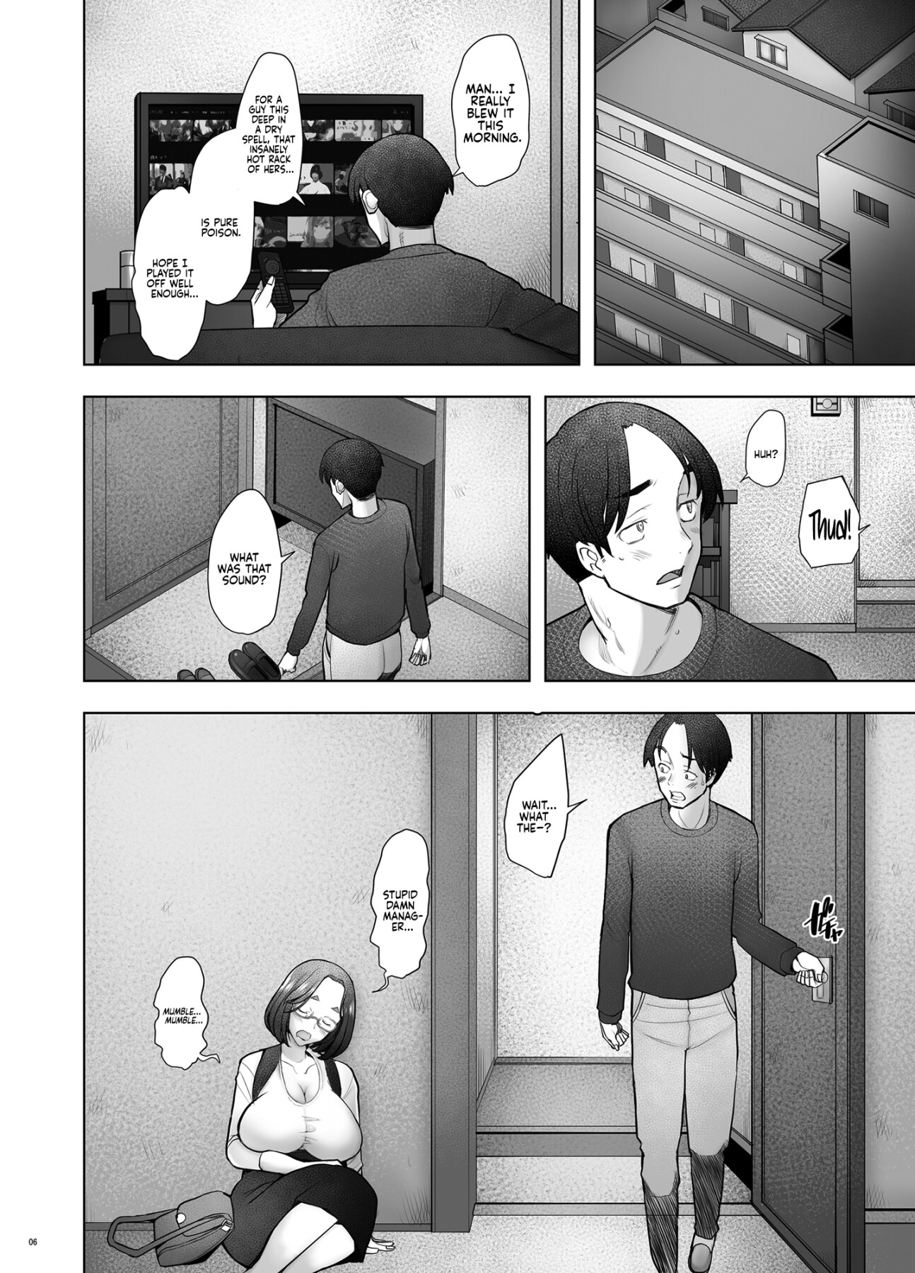 Hentai Manga Comic-Wakaba-san Next Door — The Ridiculously Stacked OL in Her 30s-Read-4